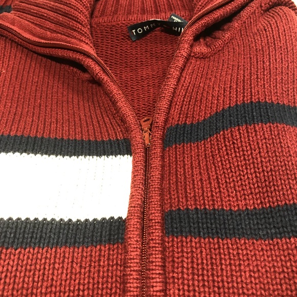 Tommy Hilfiger Boys Med Full Zip cotton sweater - Picture 6 of 16
